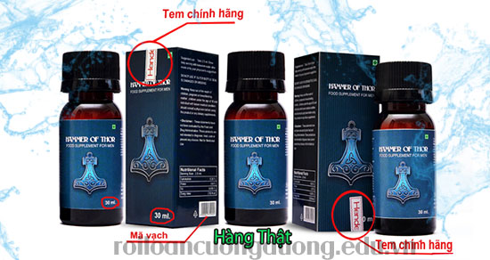 cách nhận biết hammer of thor chính hãng