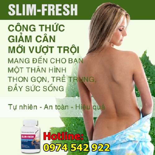 Viên uống giảm cân SLIM FRESH vien-uong-giam-can-nhanh-slim-fresh-4001