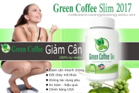 Viên uống giảm cân Green Coffee Slim USA cho vóc dáng thon gọn