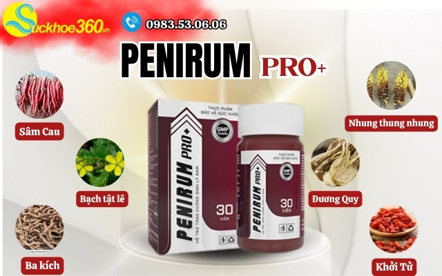 "Công Thức Vàng" Từ Thiên Nhiên Của Penirum Pro+