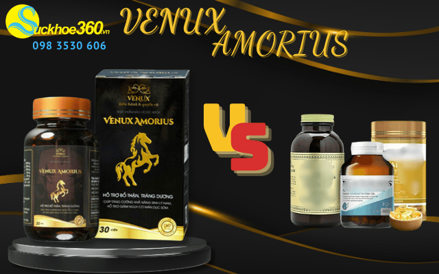 venux amorius với các dòng thực phẩm khác 